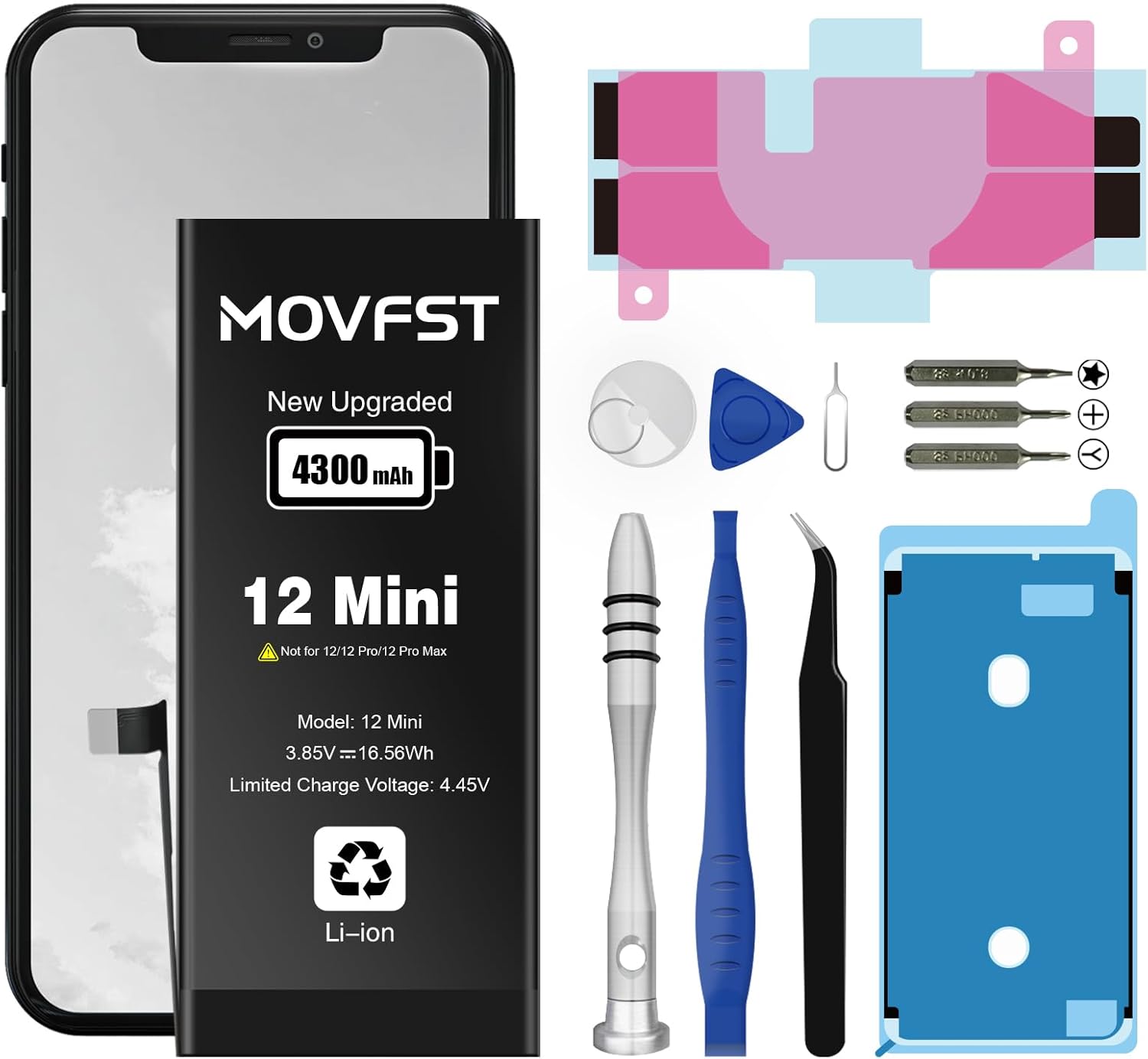 Pro Battery Replacement Iphone 12 Mini Battery Mah Capacity