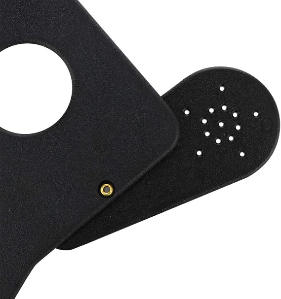 2 Pack Ophthalmic Eye Occluder for Ophthalmologists, Optometrists and Orthoptists Eye Exam Tool (Black)