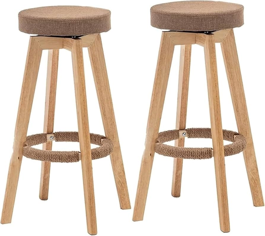 ハイスツール　二脚セット 楽天市場】カウンタースツール 2脚セット 高さ60cm 木目調