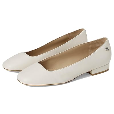 Lauren Ralph Lauren Emellie Nappa Leather Ballet Flat Women