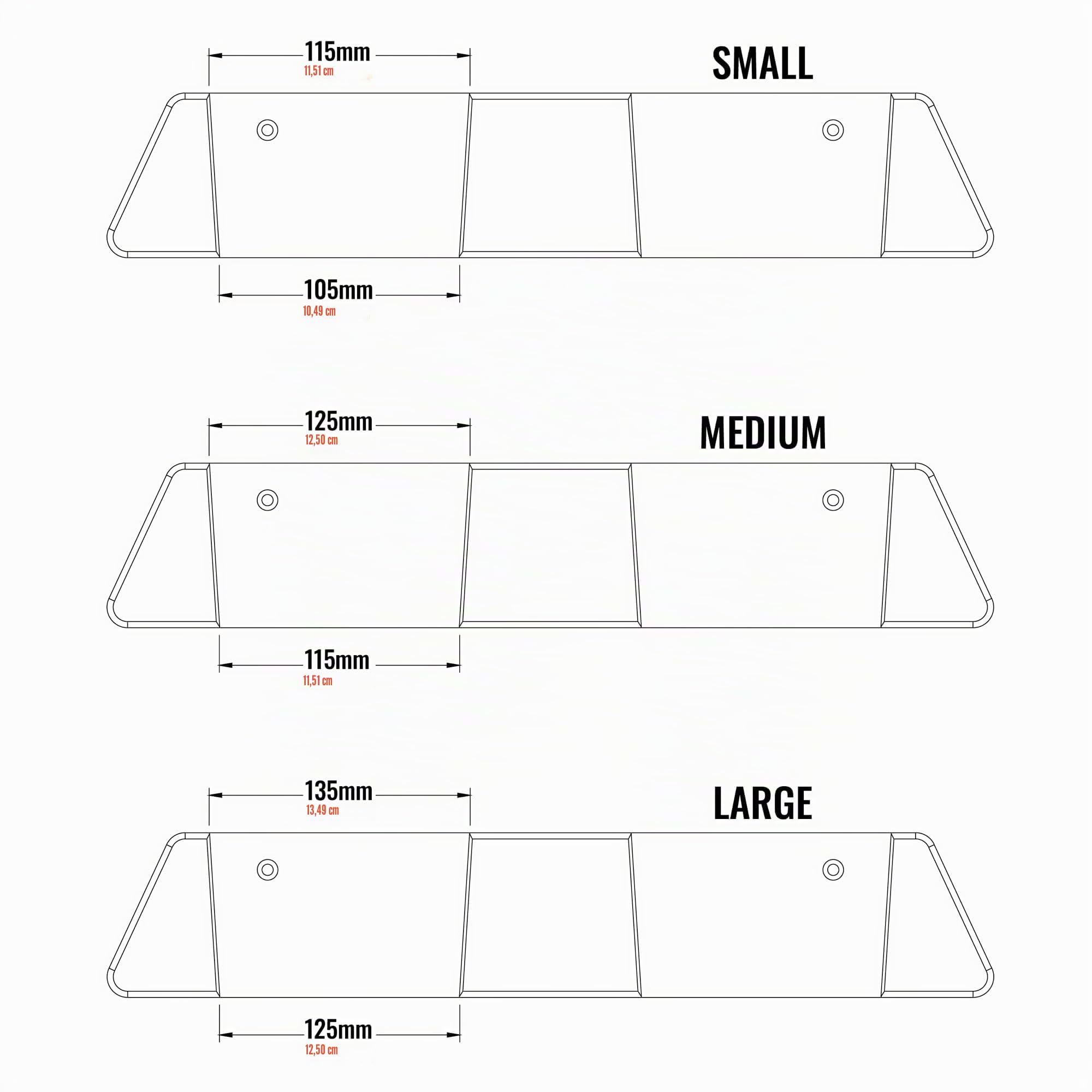StoreYourBoard Minimalistischer Skiträger aus Holz, Wandhalterung, Massivholz, hält 22,7 kg