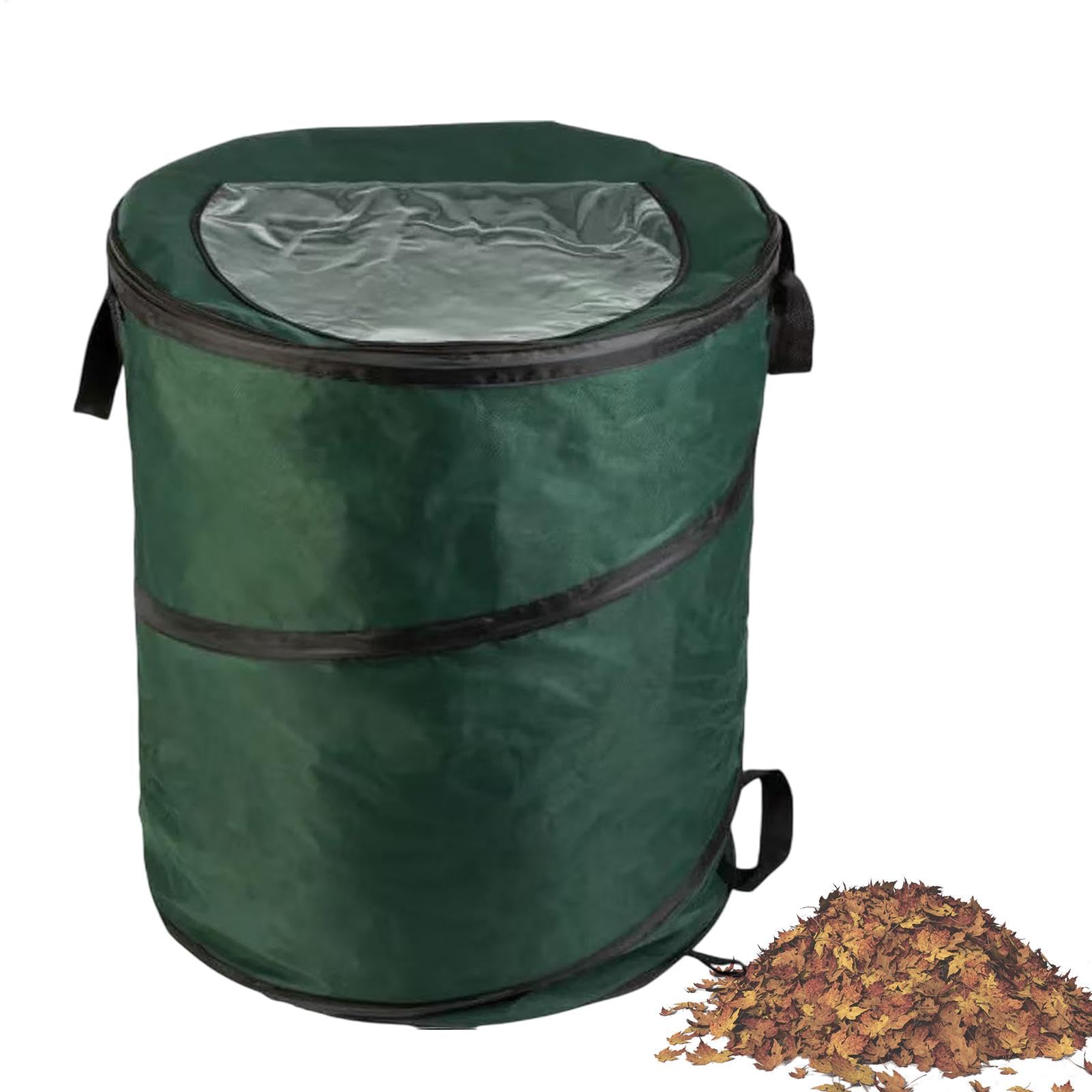 Poubelle de camping pliable grand format pour recyclage extérieur et jardin