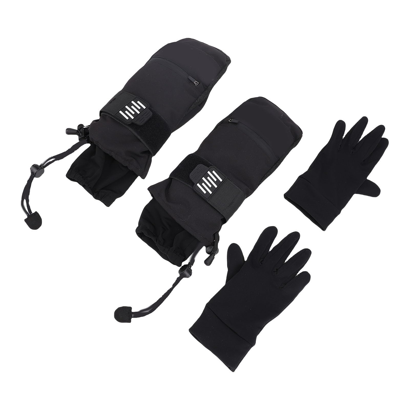 POENVFPO de Ski d'hiver avec Doublure Thermique en Fibre d'aramide, Protège-Poignet en EVA, de Snowboard Imperméables pour Femmes et Hommes, Ski, Snowboard, Cyclisme, Randonnée