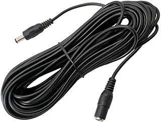 DC Power Extension Cable CCTV 2.1 x 5.5mm, DC Extension Cable Power Supply Adapter for CCTV Security Camera, CCTV Power Extension Cable Surveillance IP Camera Dvr Standalone LED DC Power Cord