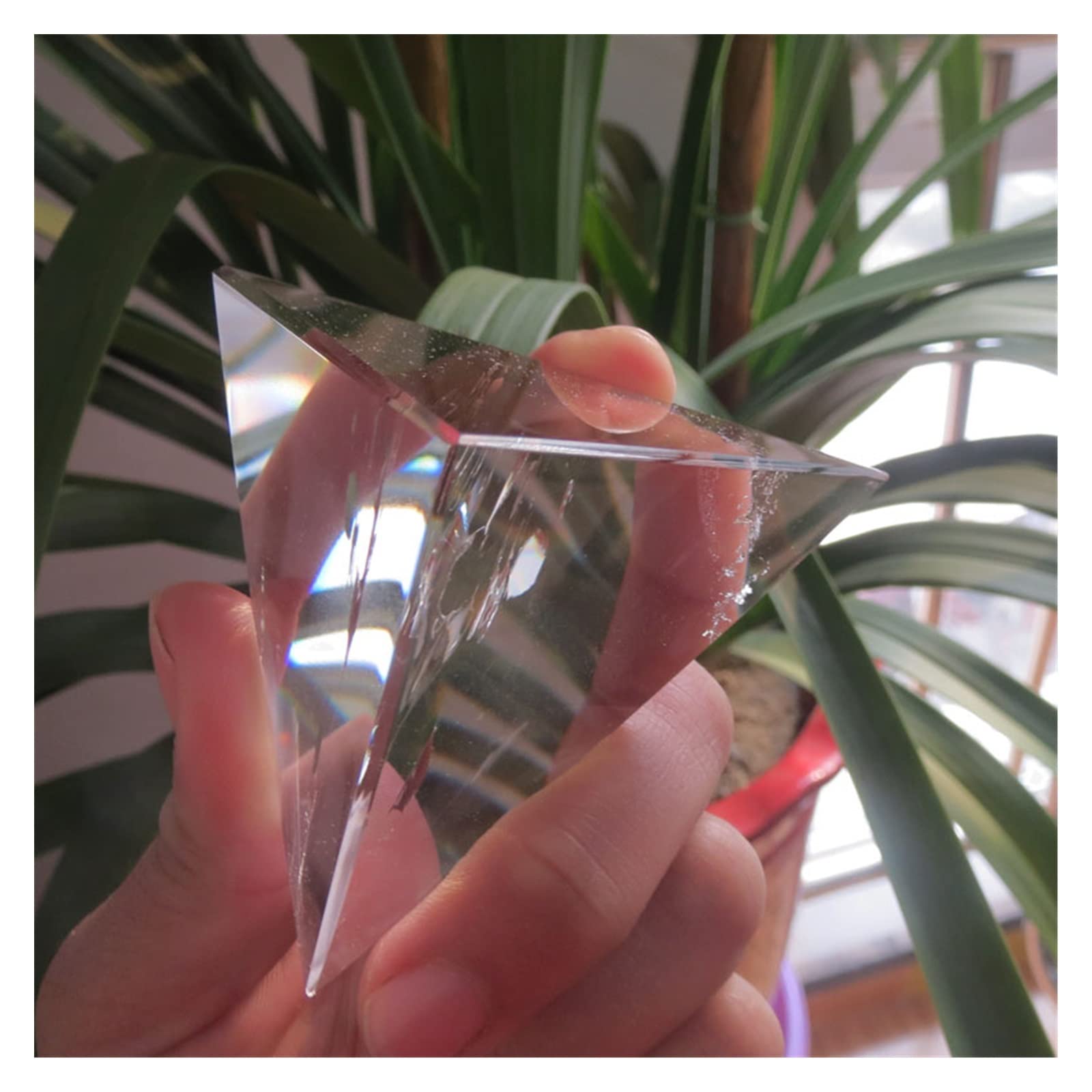 Amazon.co.jp: 一番 ！！！四面体ピラミッド 四面六辺 5~7cm 水晶