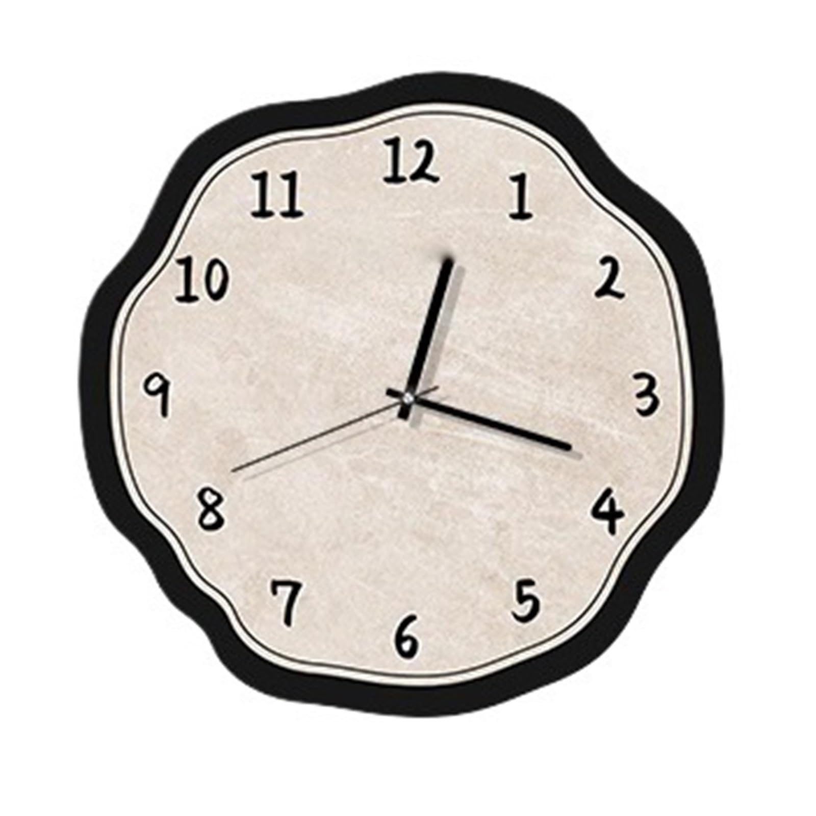 Mq5rB8u1 Living Room Buttercream-Style Living Room Wall Clock Silent Operation Versatile Design Clear and easy to read(40cm x 40cm)