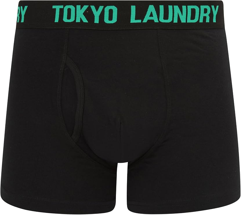 Tokyo Laundry Men's (6 Pack) Stretch Cotton Gift Box Boxer Shorts Set