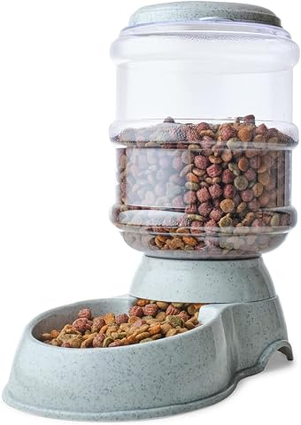 Noa Store Automatic Pet Feeder | Food Dispenser for Cats and Dogs - Gravity Feeder - Feeding Supplies for D...