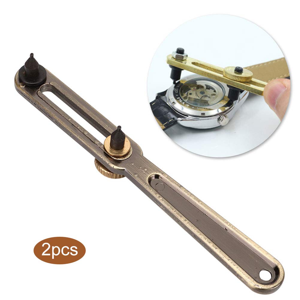 Clé à Couvercle De Montre Réglable 50mm En Laiton - Pour Réparation Et Ouverture De Boîtiers - Neuf Avec étiquettes Uxcell