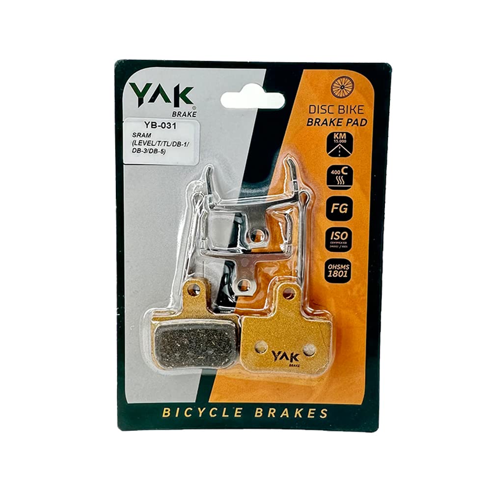 Yak Brake 2 Pairs Bicycle Disc Brake Pads Sram, yb-031