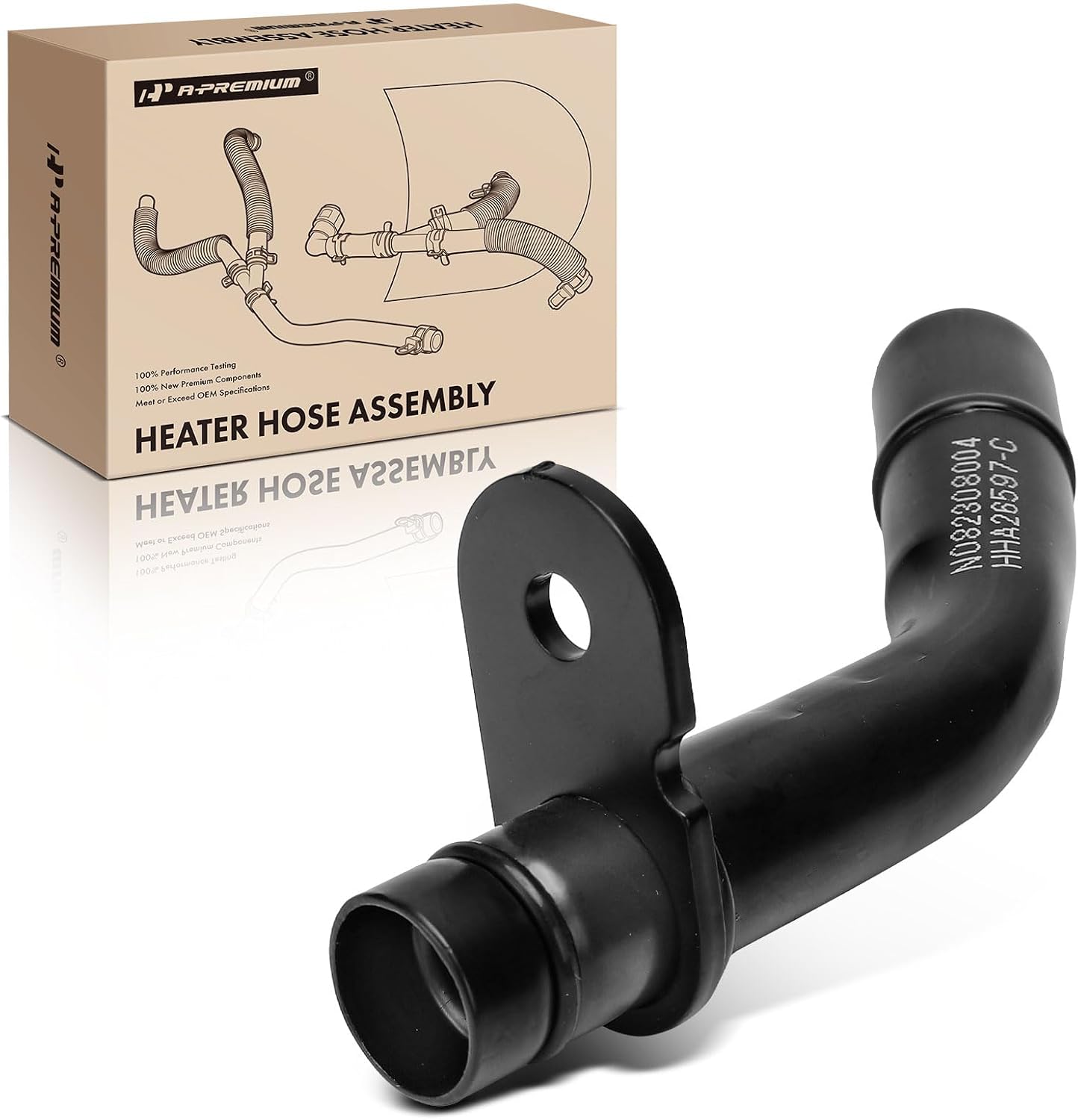 A-Premium HVAC Heater Hose Pipe Line Assembly Compatible with Ford F-150, Mustang, 2011 2012 2013 2014, 5.0L, Replace# BR3Z18696A