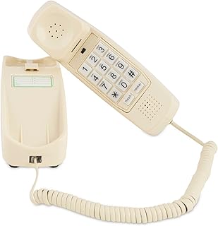 Landline Phones for Home - Telephones for Hearing Impaired - Corded Phone for Seniors - Retro Phone - Improved Version of The 1965 Landline Phone - Analog Phone - Big Button, iSoHo Phones