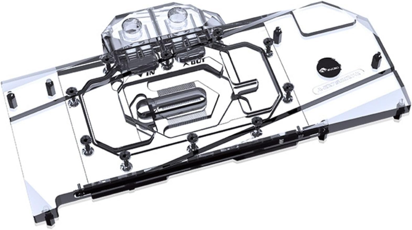 Amazon.co.jp: GPUウォーターブロック水冷ブロック AMD Radeon