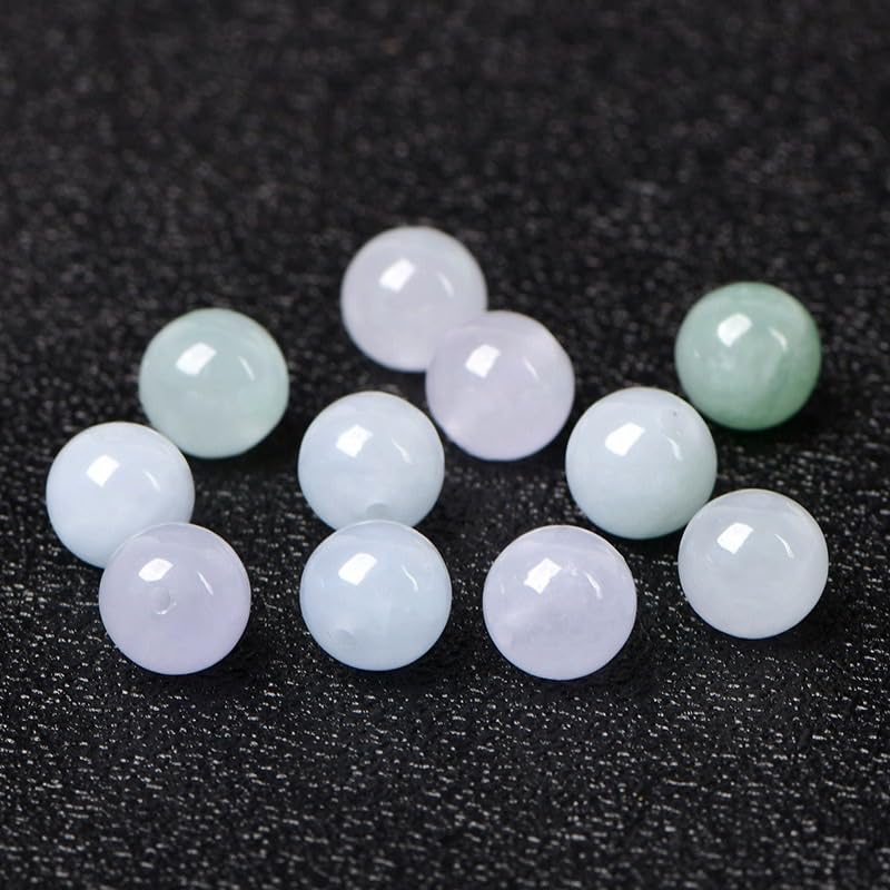 Amazon.co.jp: 【UNI STONE】 アイス翡翠 ジェイド 10mm 天然石