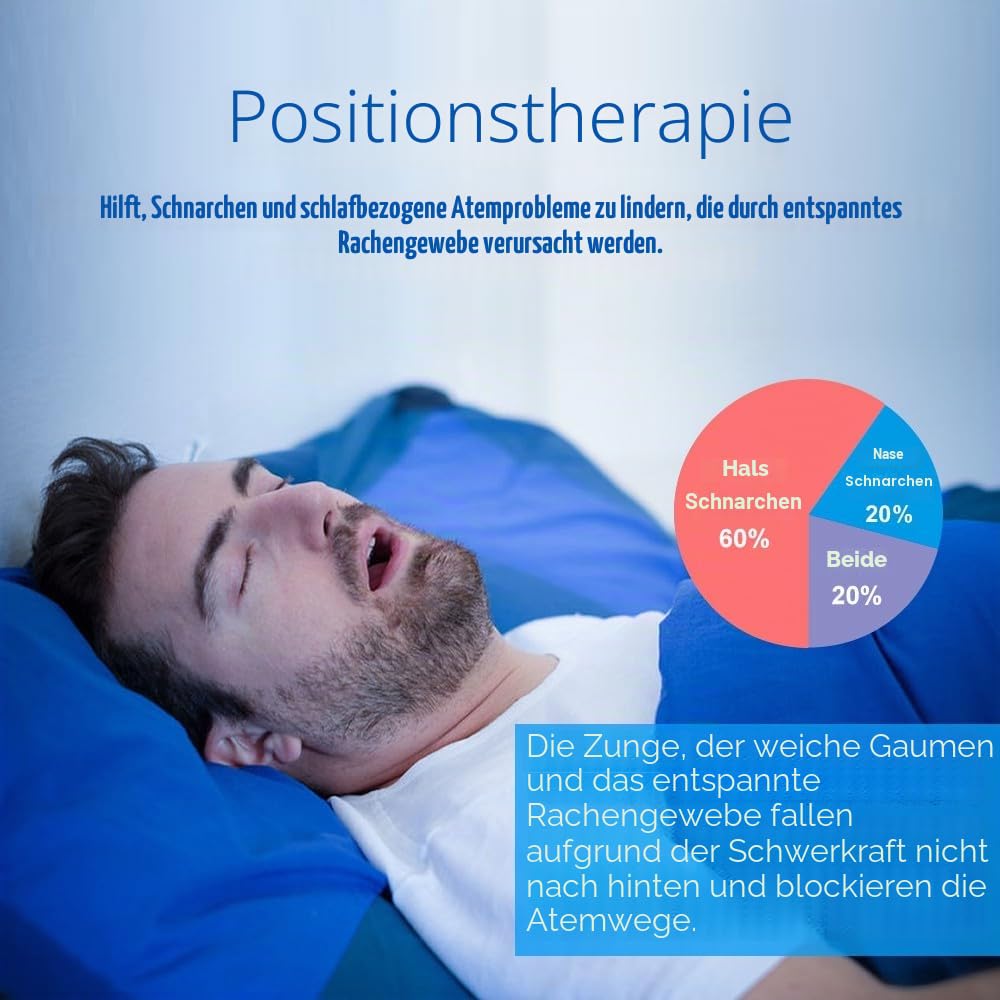 Seitenschlaf-Rucksack Anti-Schnarch-Hilfslösung Schlafposition-Trainer (L)