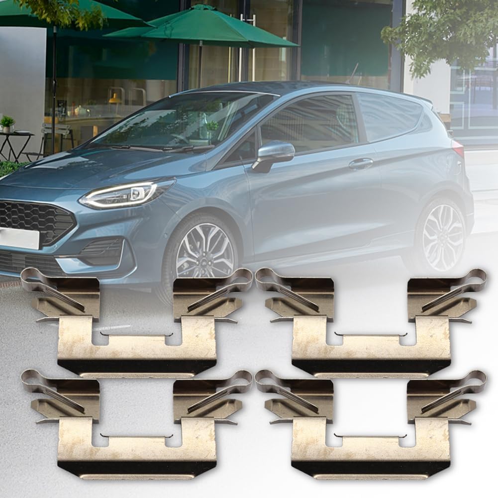 Front Brake Pad Fitting Kit Shims BPF1772A Front Brake Wheel Cylinder Circlip Gasket for MK7 2008-2017