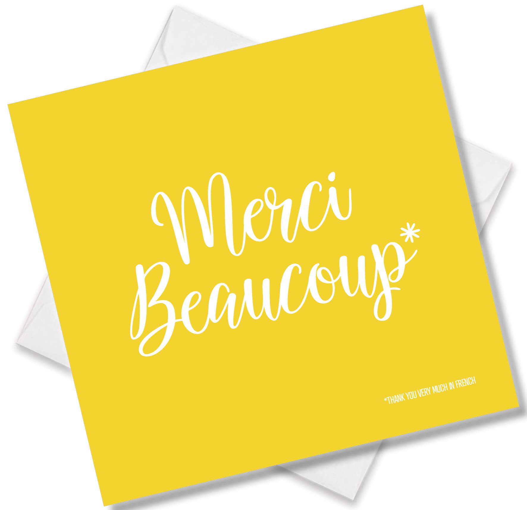 AFIE Biglietto ringraziamento per il tuo sorriso grazie messaggio umoristico con busta illustrata formato 17,5 x 12 cm Scimmia Chimpanzé Bonobo divertente che sorride Creazione Fabbricazione francese