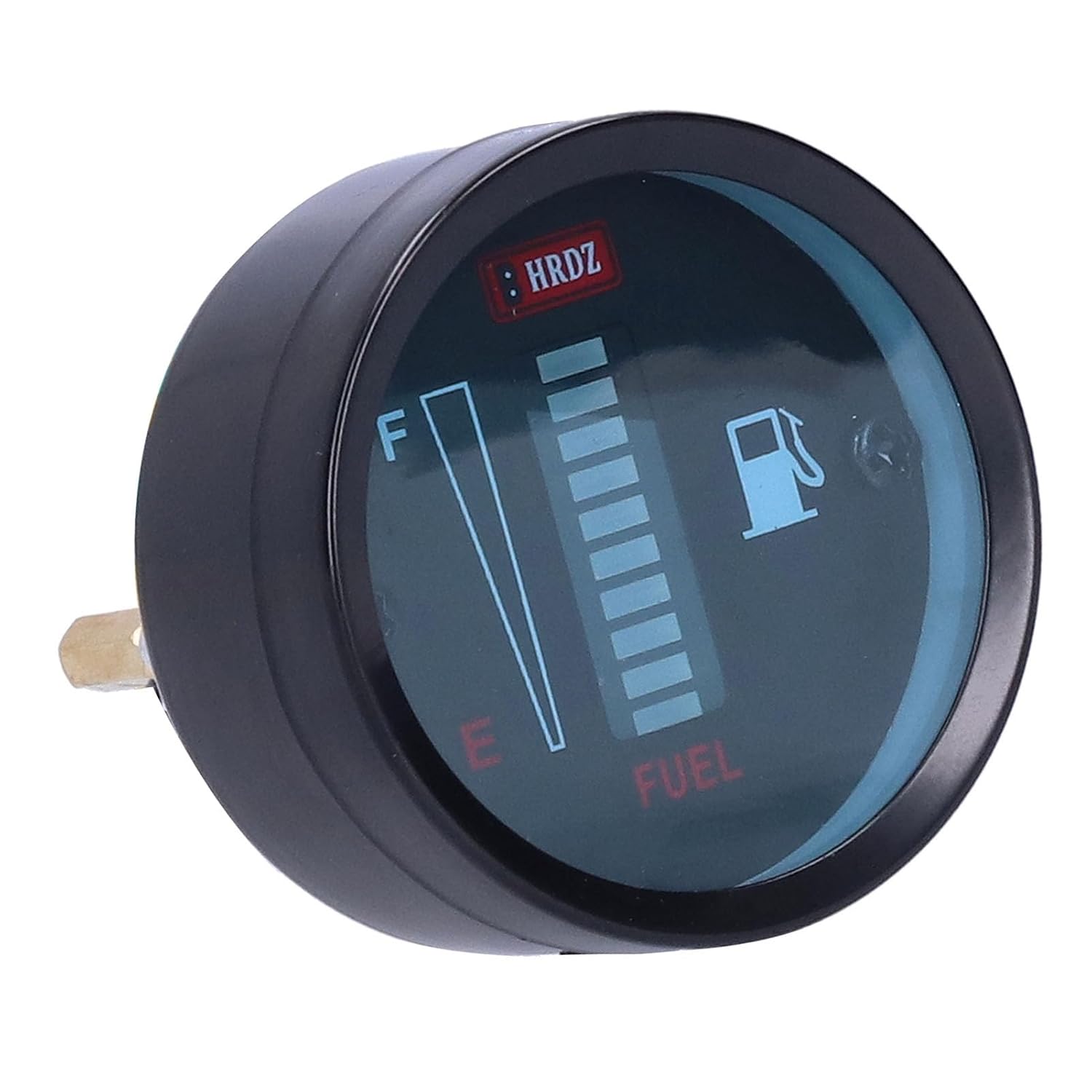 Fuel Meter Gauge Indicator, Fuel Gauge Pointer Universal Fuel Tank Meter, 52mm Dia 12V LED Adjustable Resistance for Auto Motorcycle Boat, LED Fuel Gauge,Fuel Meter Gauge Indicator for Car Motorcycle