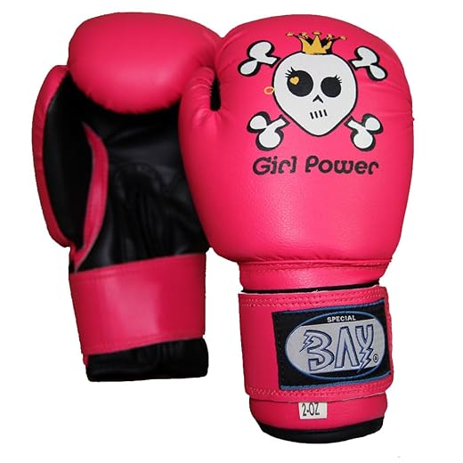 BAY® Girl Power (8 Unzen) pink posa Kinder Boxhandschuhe (8 Unzen)