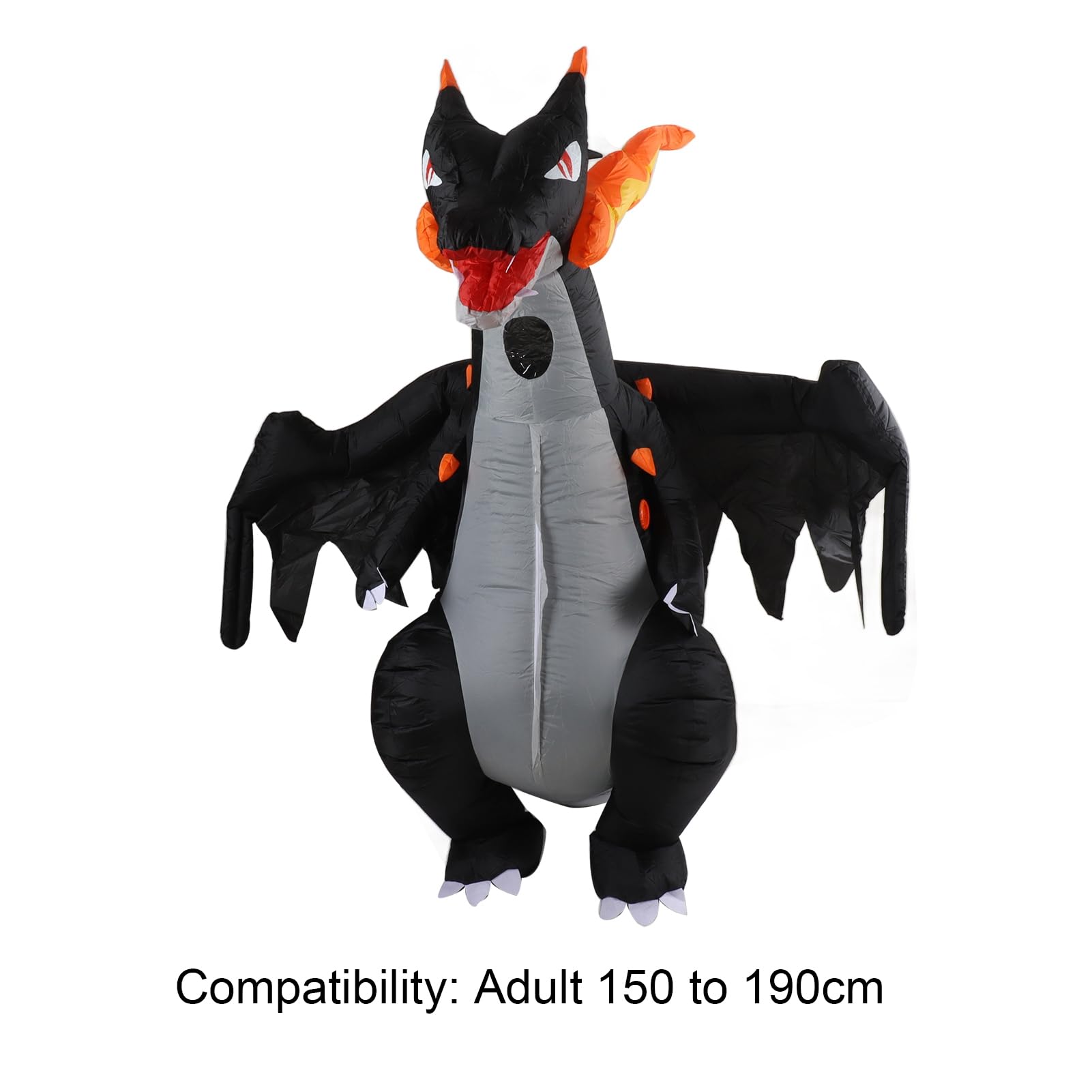 EMUKOEP Disfraz Inflable Divertido de Animal Impermeable para Adultos con Ventilador a Pilas para Fiestas de Halloween