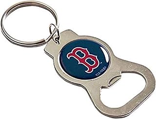 MLB Boston Red Sox Bottle Opener Key Chain, One Size, Silver