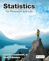 Statistics for Research and Life 1319247172 Book Cover