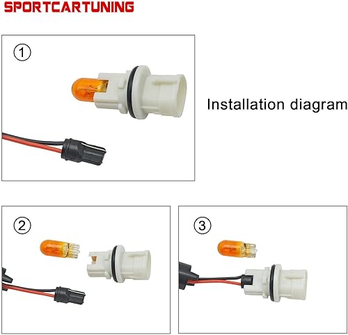 Miniatura 4 de GTINTHEBOX Lente ahumada ámbar Led Fender lateral marcador luz luz de señal de giro para Mini Cooper R50 R52 R53
