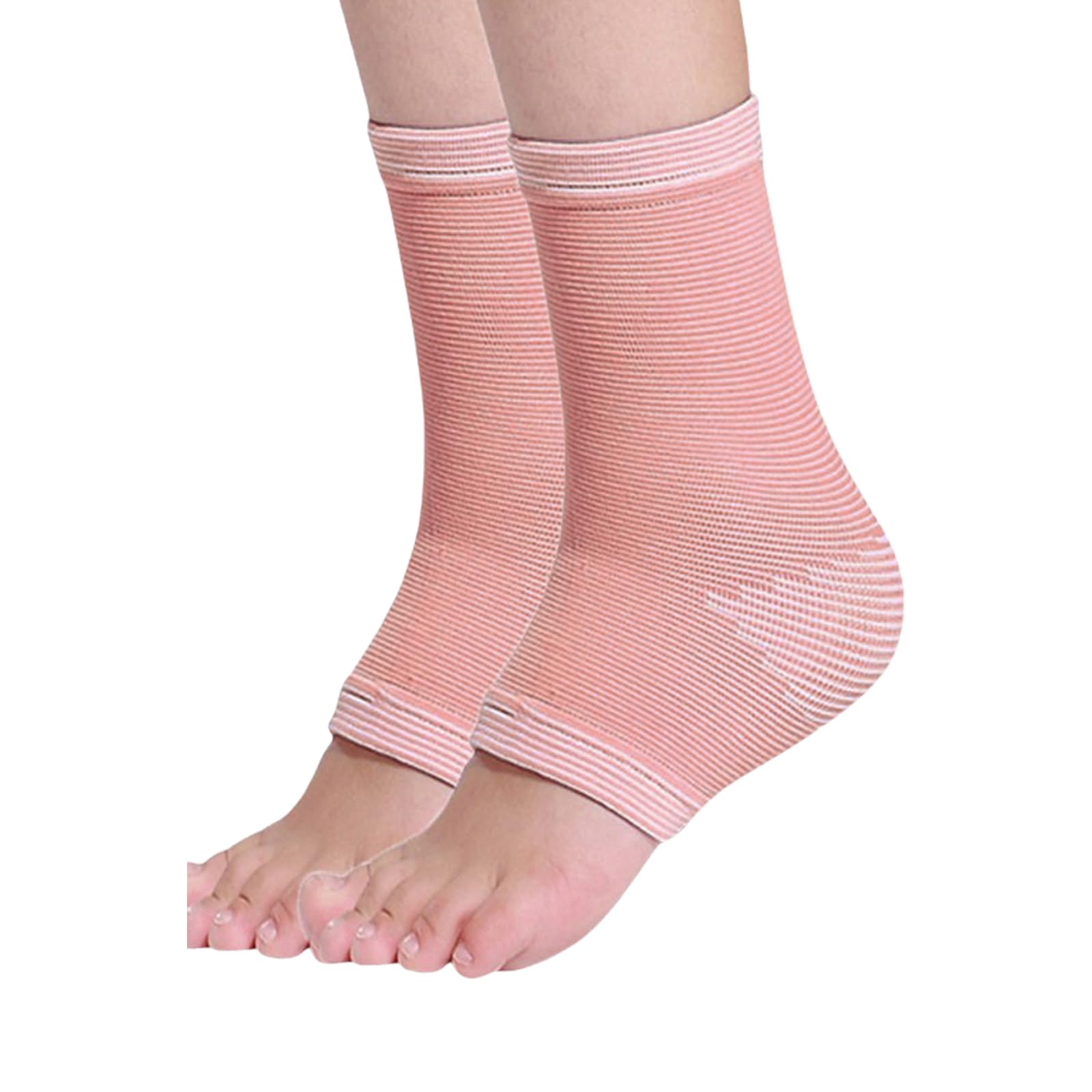 CAZSTYK Kids Ankle Brace Compression Foot Sleeves with Arched Breathable Ankle Compression Sock for Basketball Football Arched Sleeves Children