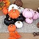 Miaikoe Künstliche Kürbisse 12Pcs Verschiedene Größen und Farben Bulk Ernte Lebensechte Kürbis gefälschte Schaum Kürbisse Set für Herbst Herbst Halloween Party Thanksgiving Urlaub Dekor Anzeige