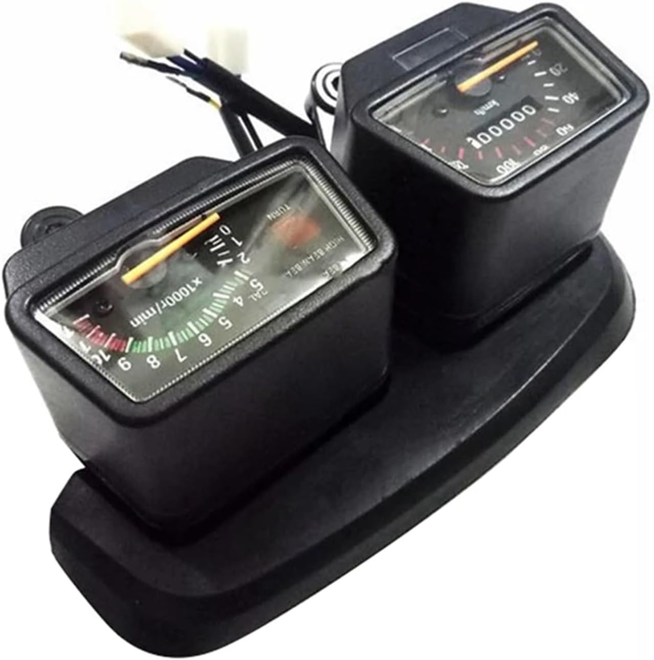 Motorcycle Gauges Cluster Speedometer Tachometer Compatible With Yamaha Enduro DT125 DT125R DT 125 125R