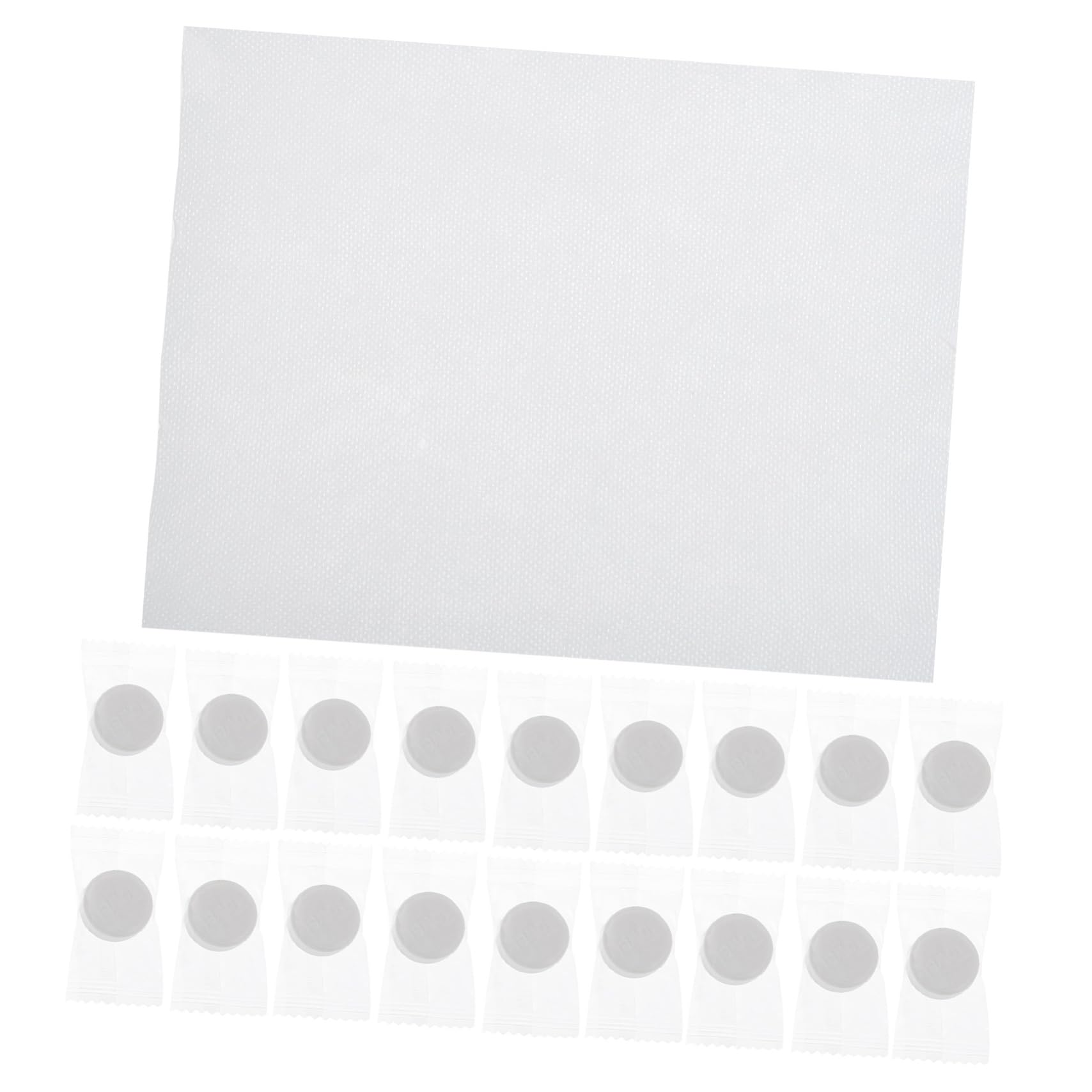 Beavorty 20pcs Compressed Facial Travel Friendly Water Absorbent Towels for Skin Care High Absorption Rate Soft and Skin Friendly for Home and Beauty Salon Use