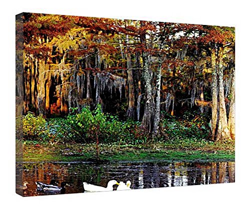 Impression sur toile Silence To Hear pour salon chaleureux