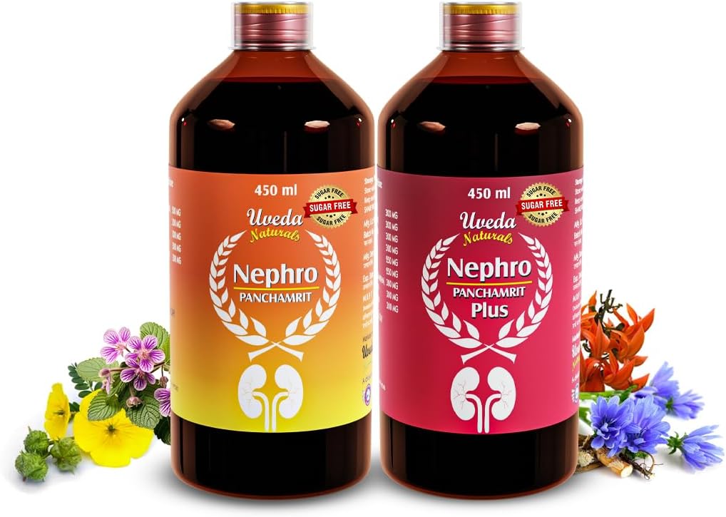 Nephro Panchamrit And Panchamrit Plus Sugar Free (1 combo)