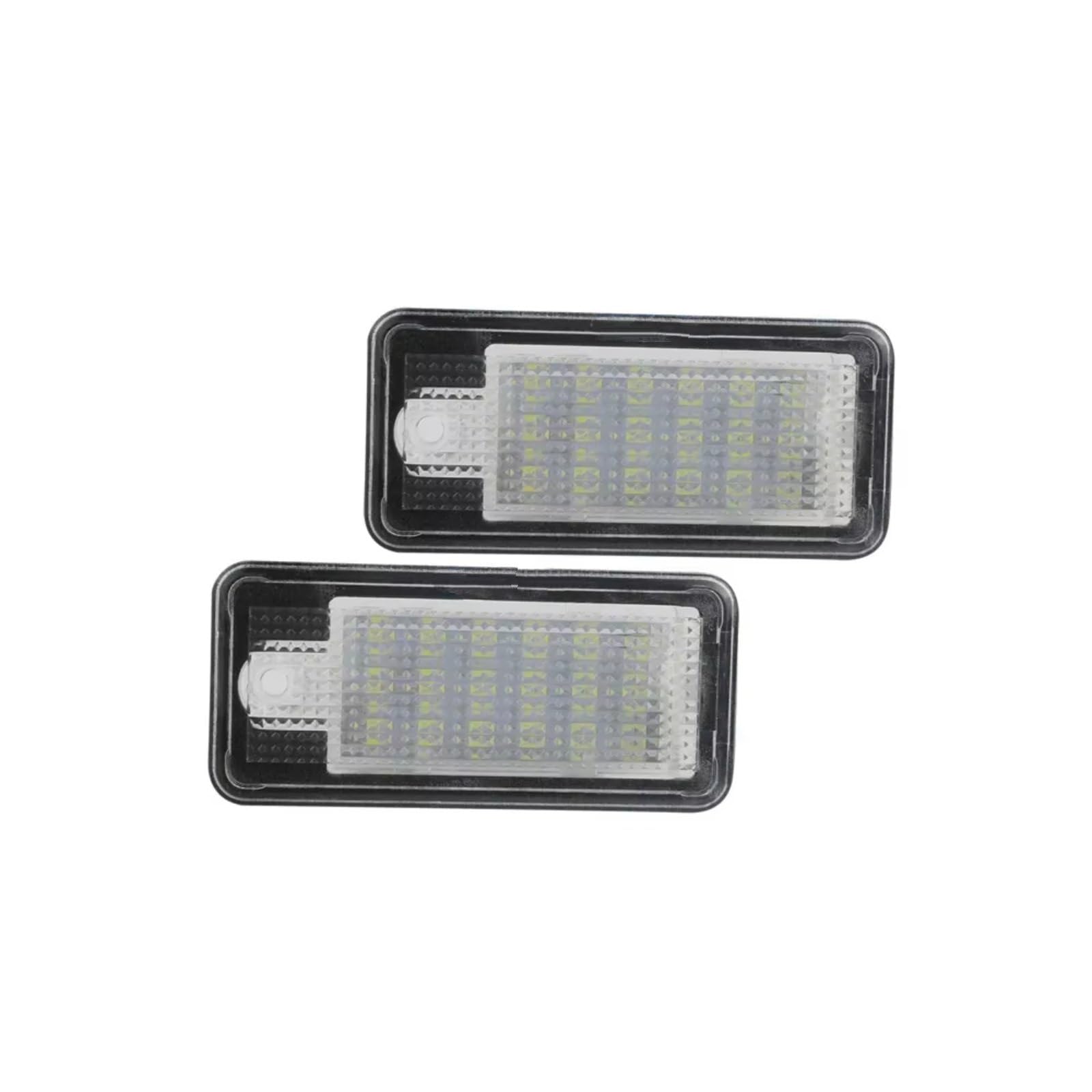 Iluminación Matricula Vehiculo Compatible Con RS6 4F 2008 2009 2010 2011 Para S4 B6 B7 8E 8H 2004 2005 2006 2007 2008 2009 Kit De Luces De Matrícula Lámpara Trasera 8E0807430A