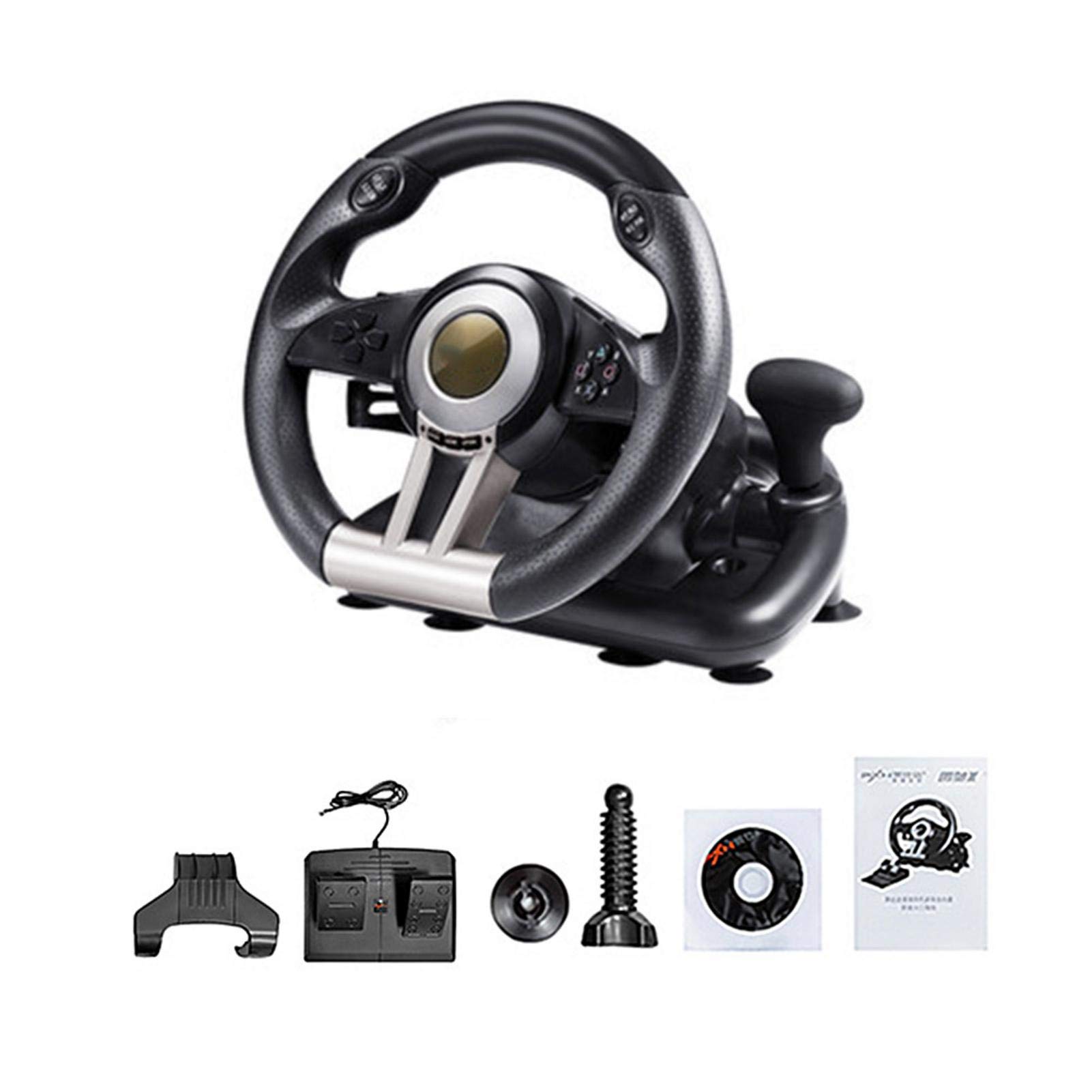 Buy Lamptti Driving Force Racing Wheel & Pedals Support PC / PS3