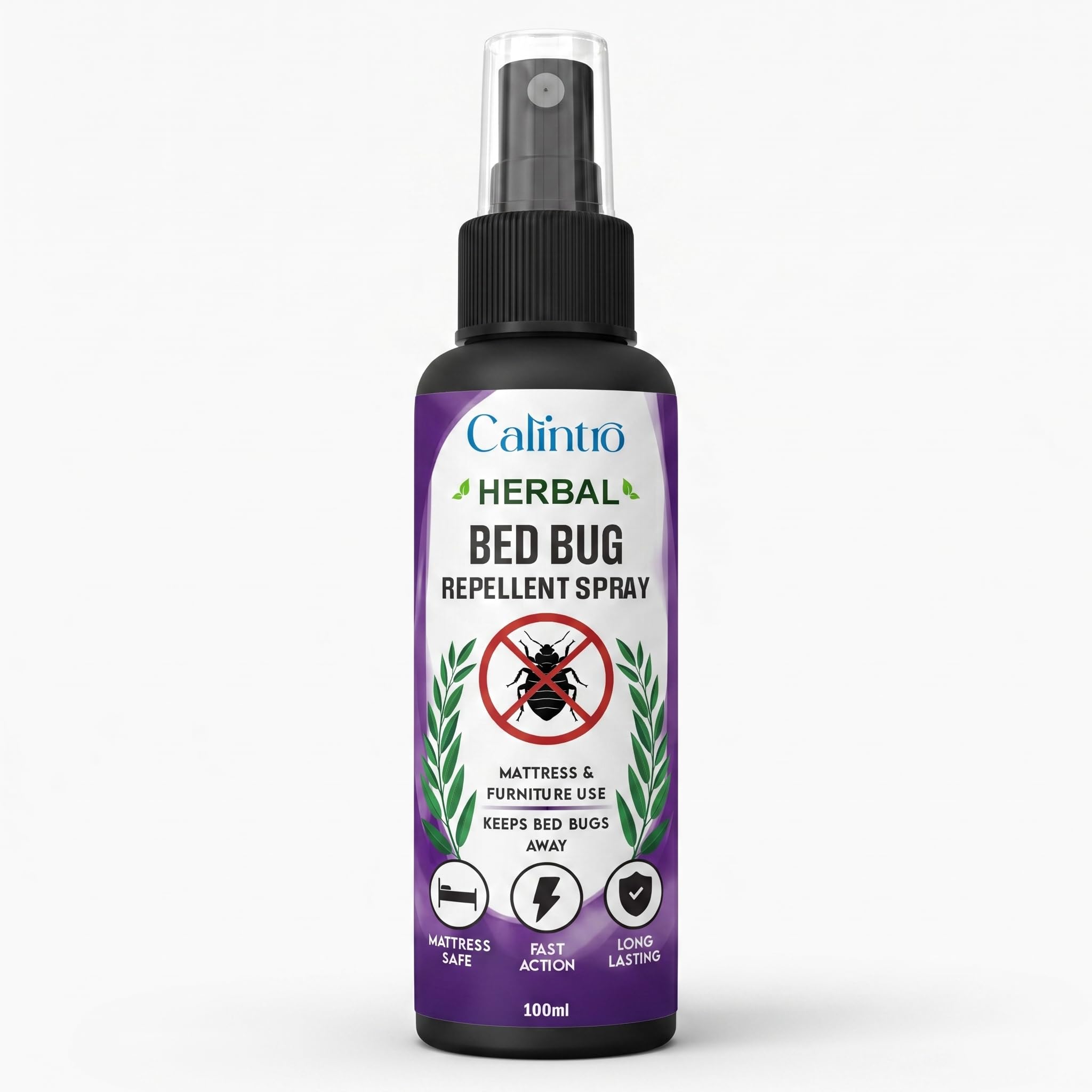 100ml Herbal Bed Bug Repellent Spray | Natural Khatmal Repellent for Home, Bedroom & Furniture | chemical-free | Helps Keep Bed Bugs Away | Easy-to-Use Spray | Pack of 1-picture-23