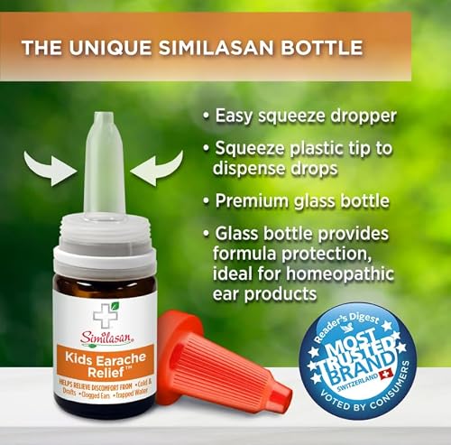 Similasan Ear Relief Ear Drops - Natural - Clogged Ear - Ear Discomfort - Trapped Water - Itching - 10 ml (Pack of 2) - Thumbnail 6