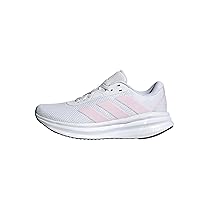 adidas Galaxy 7 Running Shoes, Scarpe da Corsa Donna, Cloud White Clear Pink Core Black, 36 2, 3 EU