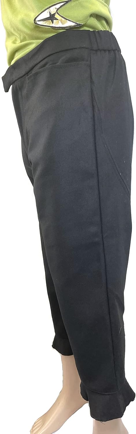 costumebase Classic Sci-fi Space PANTS Uniform Costume TOS Starfleet Kirk Spock Trek Black