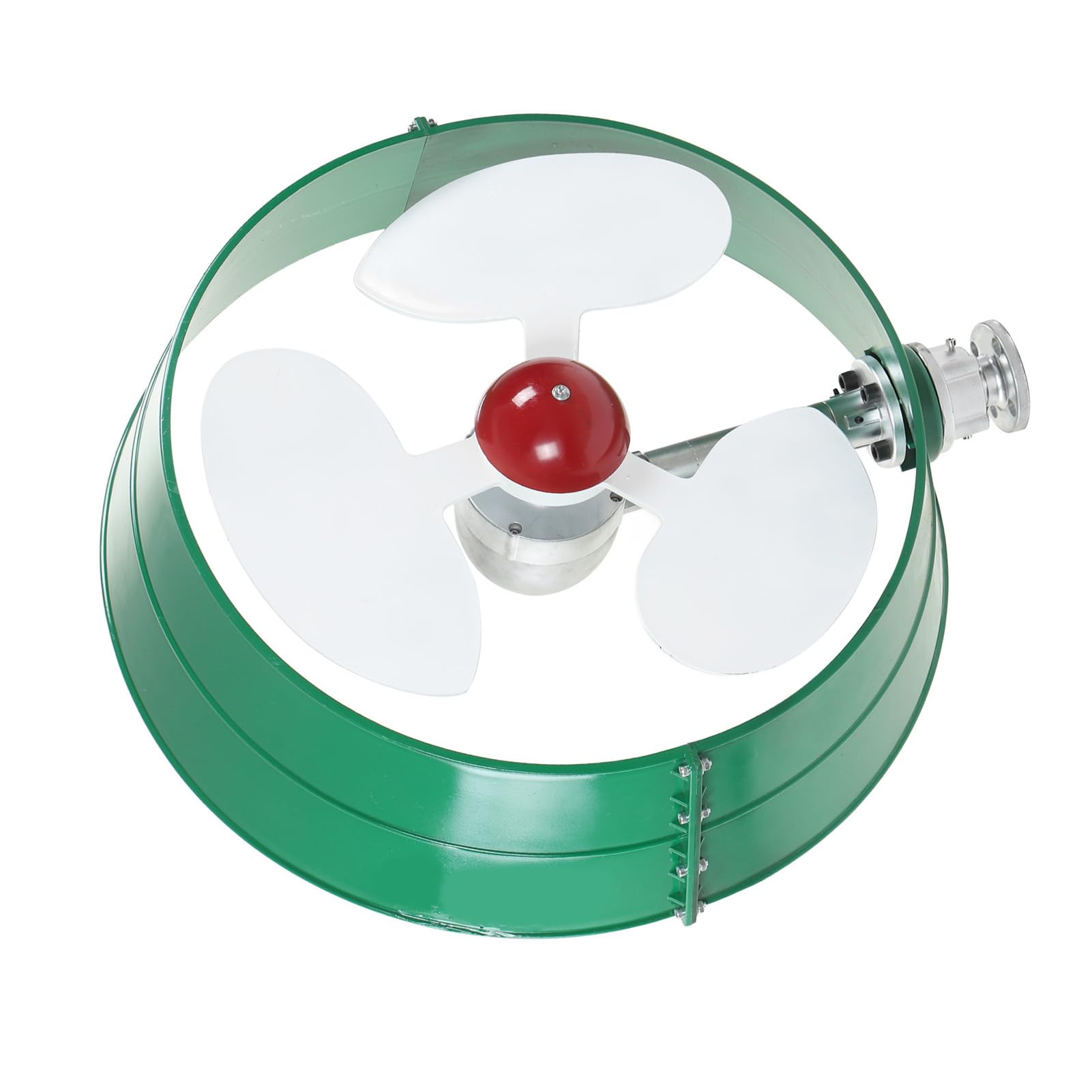 Generador de Turbina Eólica de 400 W, Alternador de Generador Eólico de Imán Permanente con Motor Síncrono de NdFeB, Arranque de 3,5 M S, Máximo de 70 M S para Carga en Casa de Cabina de
