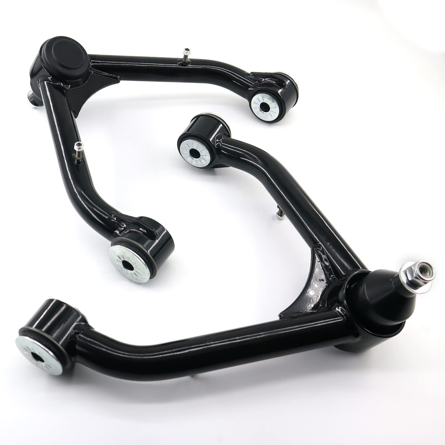 Photo 1 of 2-4" Lift Front Upper Control Arms with Ball Joint Compatible with 1999-2006 Chevy Silverado 1500 GMC Sierra 1500, 2-4" Lift Suspension Kit Adjustable Control Arm 1999-2006 Silverado 1500 Sierra 1500