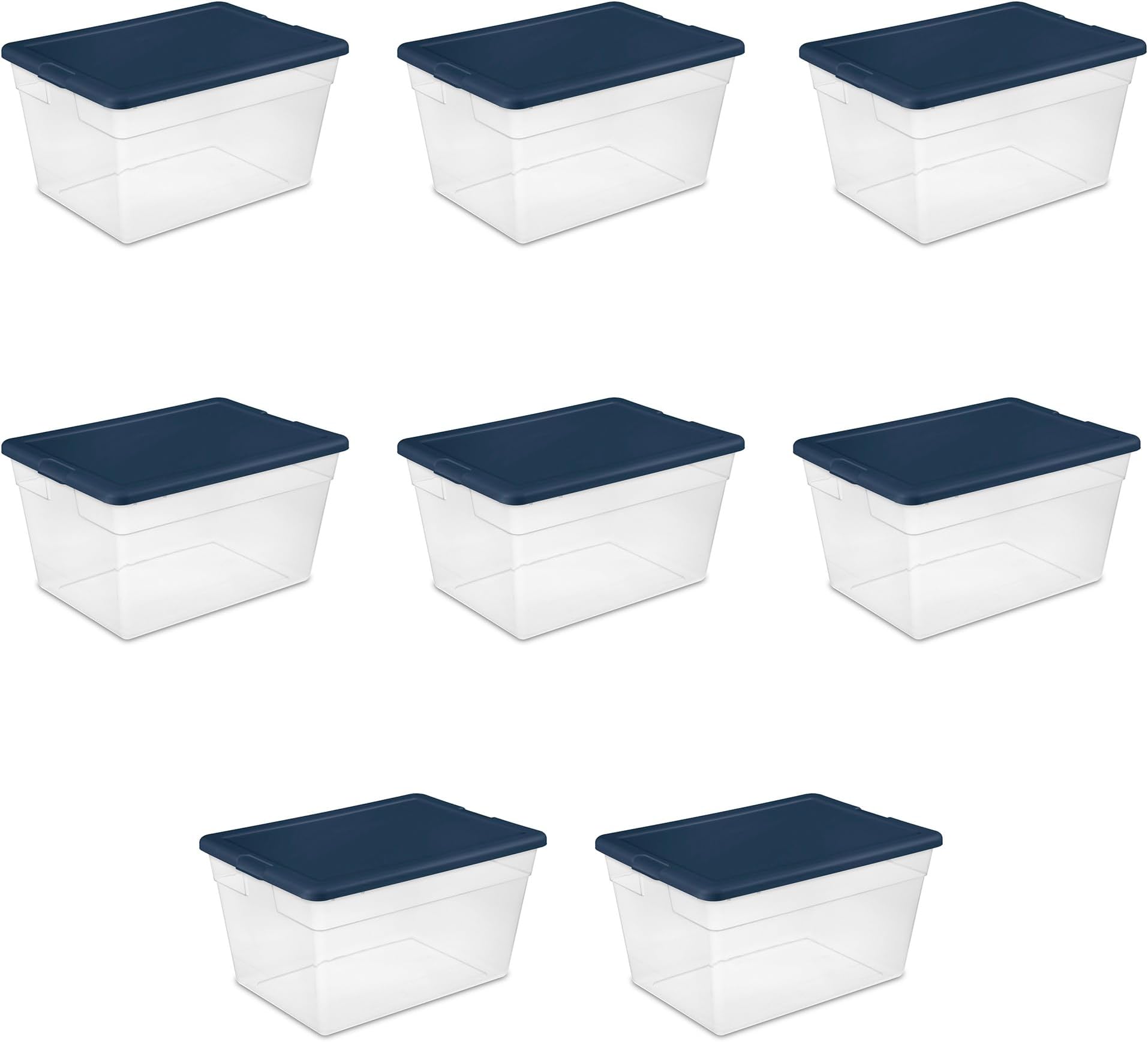 Sterilite 95 Quart Easy Carry Storage Box Spicy Lime, Set of 4 Home & Kitchen