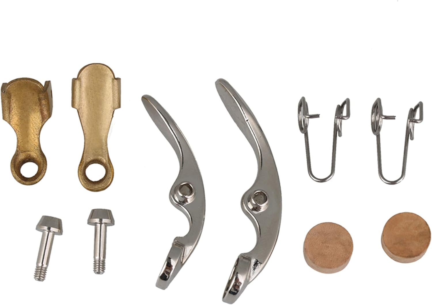 BQLZR Brass Bb Trumpet Water Key Spit Valve Assembly Set