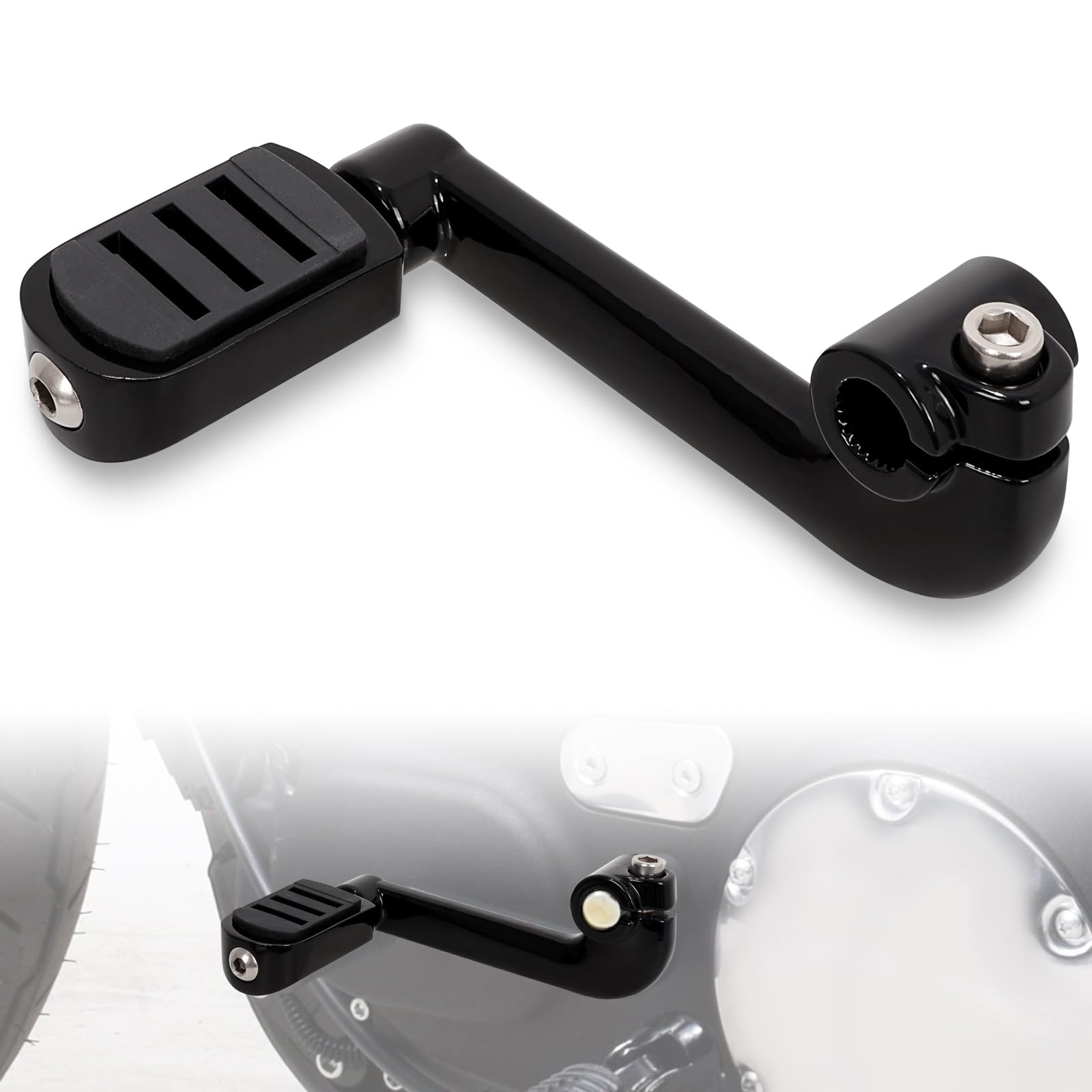 Shifter Peg + Shift Lever for Harley Sportster XL w/Mid-Controls