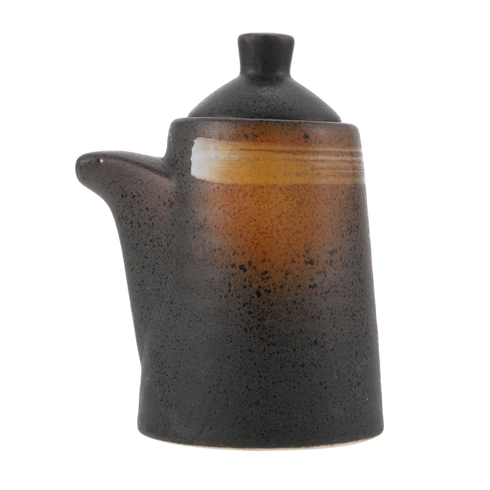 PRETYZOOM Japanese Ceramic Condiment Jar Elegant Seasoning Container for Sashimi Sauce Ceramic Bottle for Kitchen Organization and Cooking Keeps Spices Fresh