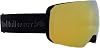 Red Bull Spect Eyewear Snow Goggle CHUTE-01, blackbrown with gold mirror