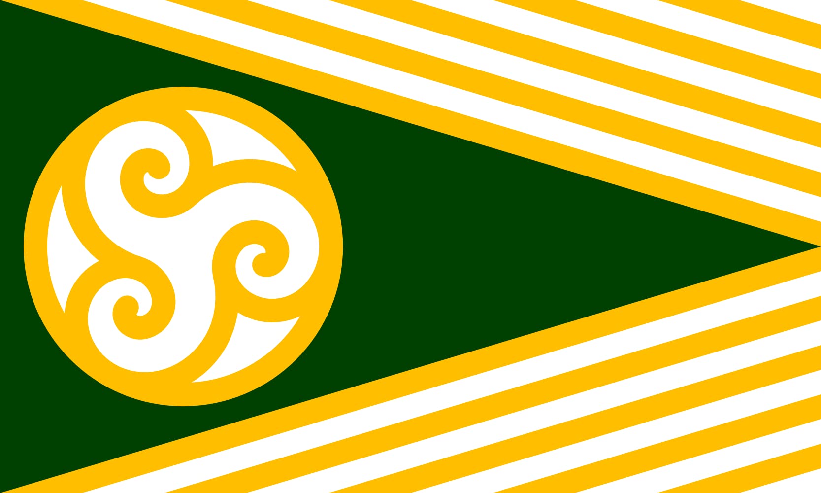 Drapeau Celtic Nations grand format en textile renforcé avec œillets laiton