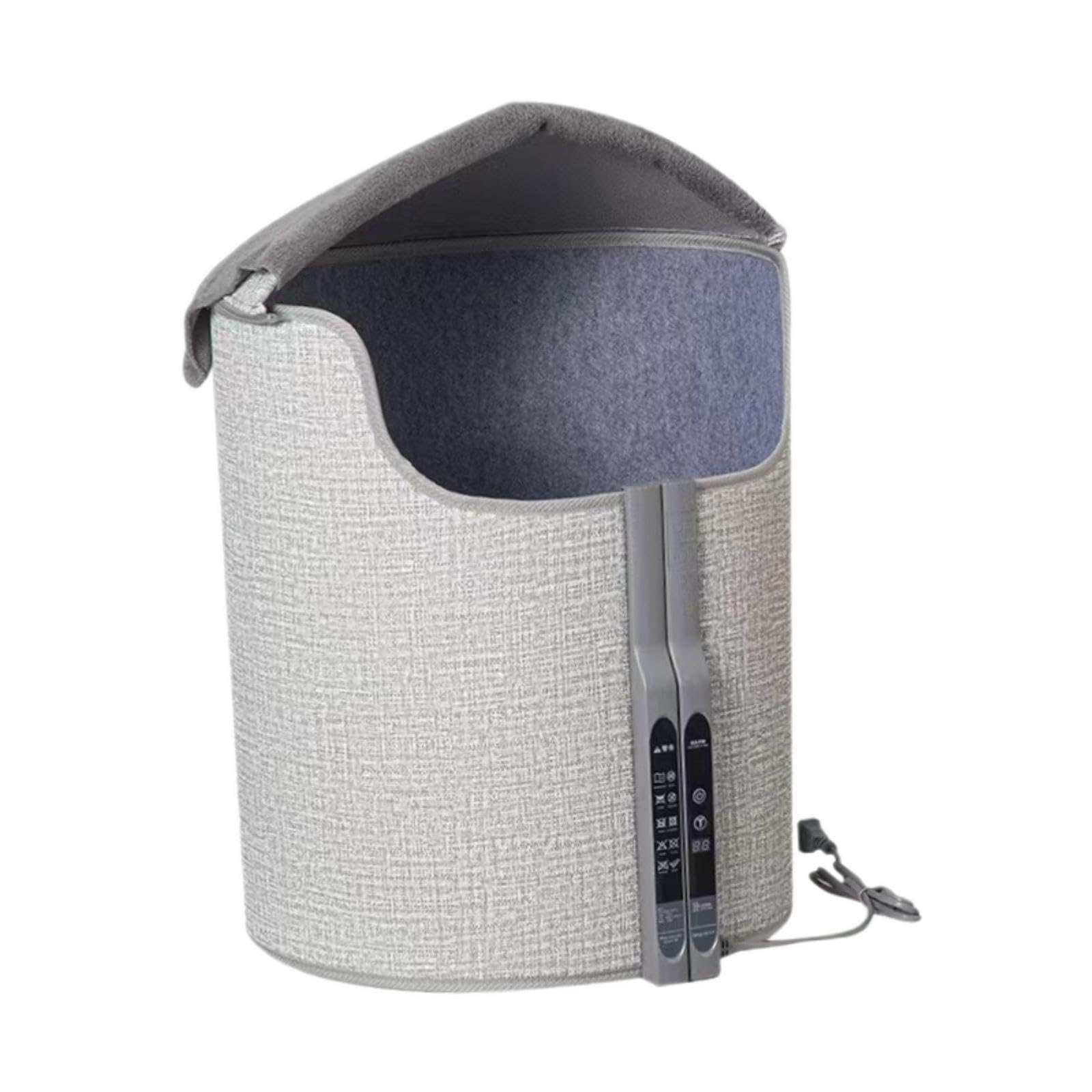 Calentador de piernas, calentador de pies, manta, funda, temporizador, calentador de piernas debajo del escritorio, calentador de tobillos para