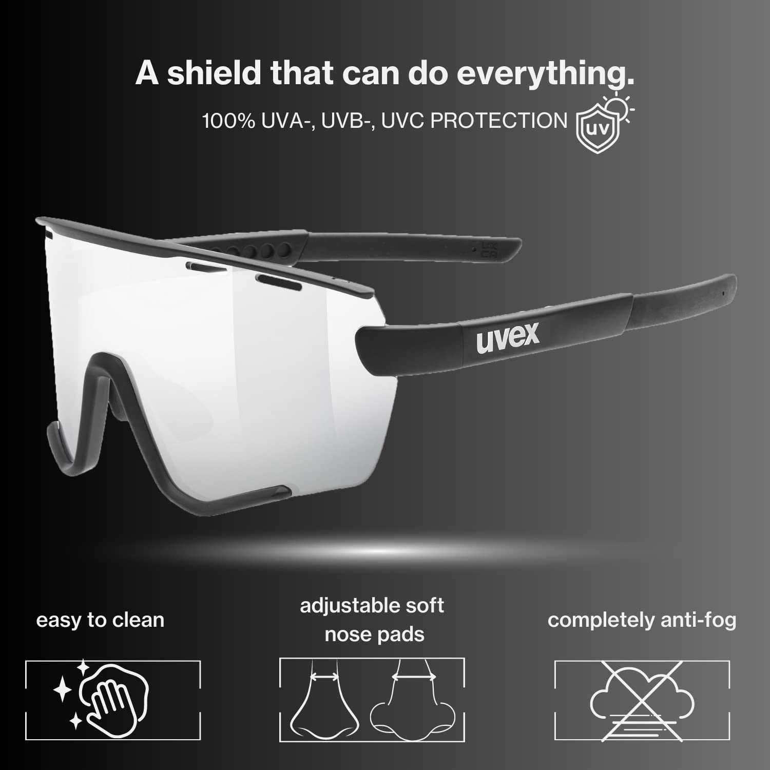 Uvex Unisex Uvex Sportstyle 236 Set Sportbrille (1er Pack)