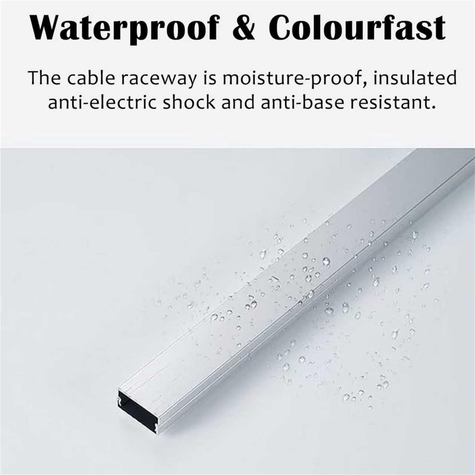 calpestabile passacavi Copricavi Per Pavimento In Acciaio Inox Da 50, 80, 100, 120, 150, 180 Cm, Canaline Per La Gestione Casa, Scuola, Ospedale, Protezione(L W H 180 x 4 x 2.5CM)